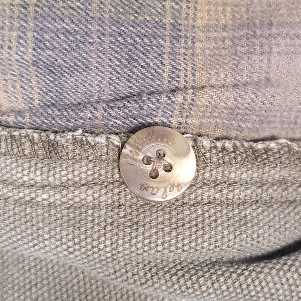 Cabelas Flannel Lined Cargo Pants Mens 34 Reg Khaki Tan Canvas Plaid Lined Work